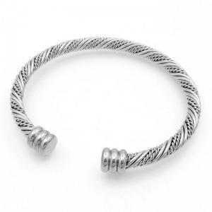 Stainless Steel Wire Bangle - KB208704-XY