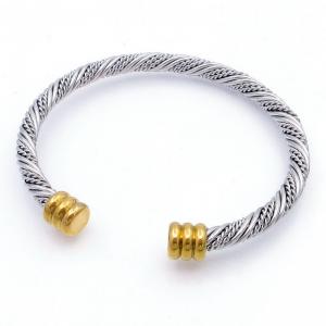 Stainless Steel Wire Bangle - KB208705-XY