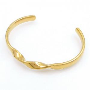 Stainless Steel Gold-plating Bangle - KB208710-YH