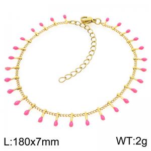 Stainless Steel Gold-plating Bracelet - KB209013-Z