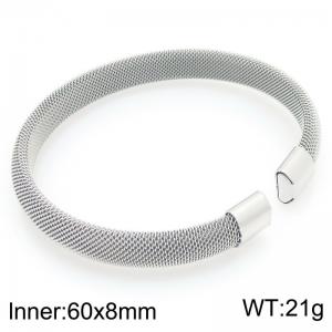 Stainless Steel Bangle - KB210003-ZJZL