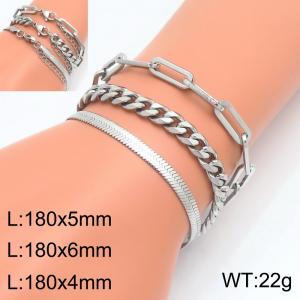 Stainless Steel Bracelet(women) - KB210148-Z
