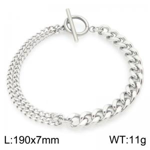 Stainless Steel Bracelet(women) - KB210176-Z