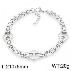Stainless Steel Bracelet(Men) - KB210193-ZCG