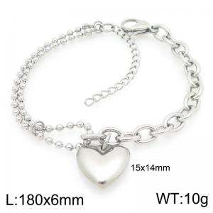 Stainless Steel Bracelet(women) - KB210234-Z