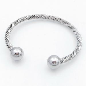 Stainless Steel Wire Bangle - KB210821-XY