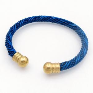 Stainless Steel Wire Bangle - KB210827-XY