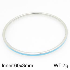 Stainless Steel Bangle - KB210856-GC