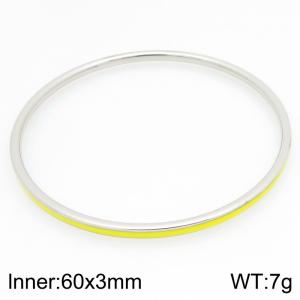 Stainless Steel Bangle - KB210860-GC