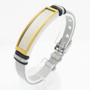 Stainless Steel Gold-plating Bracelet - KB211451-NJ