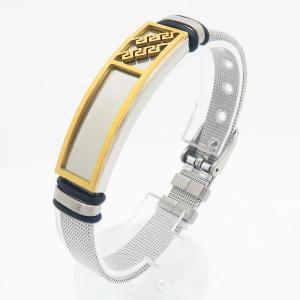 Stainless Steel Gold-plating Bracelet - KB211454-NJ