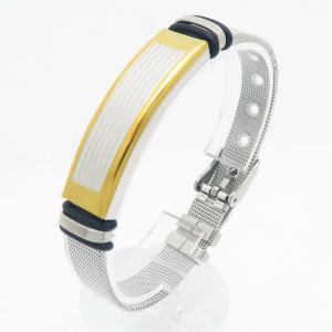 Stainless Steel Gold-plating Bracelet - KB211467-NJ