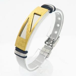 Stainless Steel Gold-plating Bracelet - KB211477-NJ