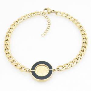 Stainless Steel Gold-plating Bracelet - KB211509-NJ