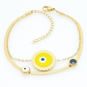 Stainless Steel Gold-plating Bracelet - KB211520-NJ