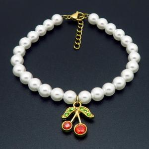 Stainless Steel Gold-plating Bracelet - KB211523-NJ