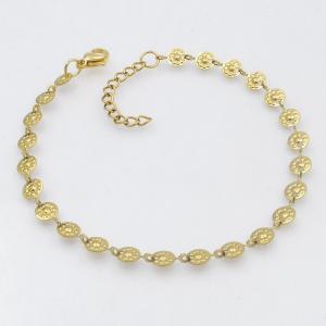 Stainless Steel Gold-plating Bracelet - KB211535-NJ