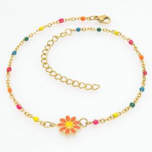 Stainless Steel Gold-plating Bracelet - KB211835-MN