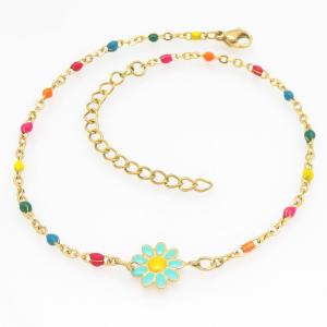 Stainless Steel Gold-plating Bracelet - KB211836-MN