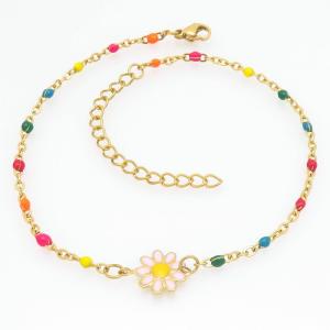 Stainless Steel Gold-plating Bracelet - KB211837-MN