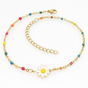 Stainless Steel Gold-plating Bracelet - KB211838-MN