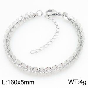 Stainless Steel Bracelet(women) - KB211856-GSD