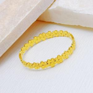 Stainless Steel Gold-plating Bangle - KB211896-SXSJ