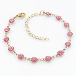 Stainless Steel Gold-plating Bracelet - KB211974-GSD