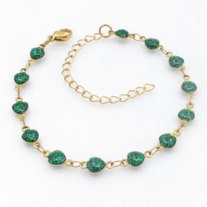 Stainless Steel Gold-plating Bracelet - KB211975-GSD