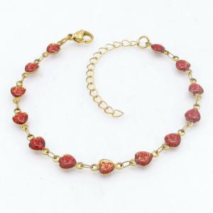 Stainless Steel Gold-plating Bracelet - KB211976-GSD