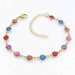 Stainless Steel Gold-plating Bracelet - KB211977-GSD