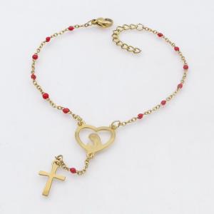Stainless Rosary Bracelet - KB211978-HDJ