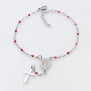 Stainless Rosary Bracelet - KB211982-HDJ
