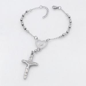 Stainless Rosary Bracelet - KB211983-HDJ