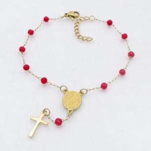 Stainless Rosary Bracelet - KB211985-HDJ
