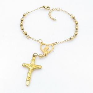 Stainless Rosary Bracelet - KB211988-HDJ
