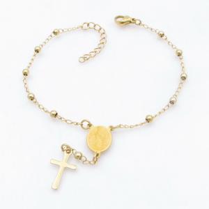 Stainless Rosary Bracelet - KB211993-HDJ