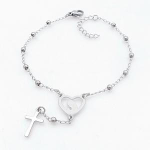 Stainless Rosary Bracelet - KB211994-HDJ