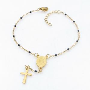 Stainless Rosary Bracelet - KB211996-HDJ