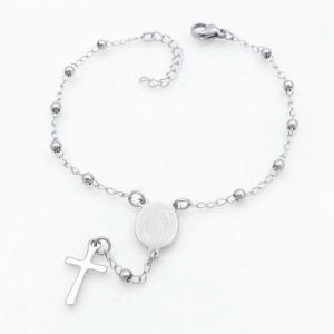 Stainless Rosary Bracelet - KB211997-HDJ