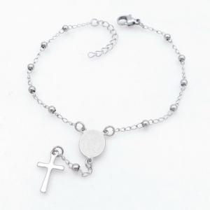 Stainless Rosary Bracelet - KB211998-HDJ