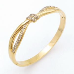 Stainless Steel Gold-plating Bangle - KB212031-SP