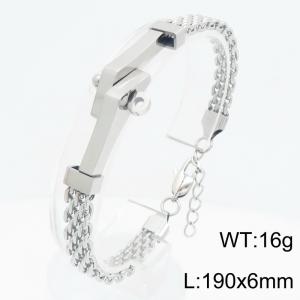 Fashion jewelry, stainless steel bracelets, gift accessories suitable for daily wear - KB212455-KFC