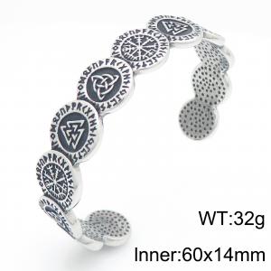 Stainless Steel Bangle - KB212533-MZOZ