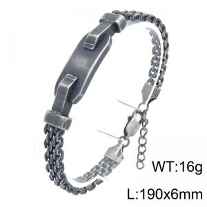 Fashion jewelry, stainless steel bracelets, gift accessories suitable for daily wear - KB213294-KFC