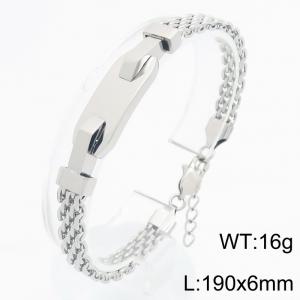 Fashion jewelry, stainless steel bracelets, gift accessories suitable for daily wear - KB213296-KFC