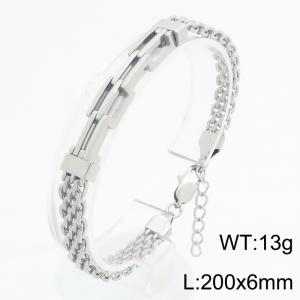 Fashion jewelry, stainless steel bracelets, gift accessories suitable for daily wear - KB213308-KFC