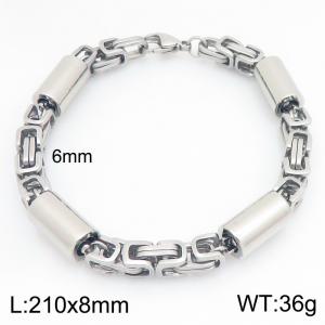 Stainless Steel Bracelet(Men) - KB213525-Z