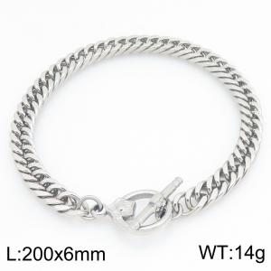 Stainless Steel Bracelet(Men) - KB213660-Z
