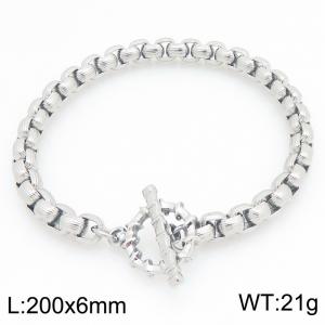 Stainless Steel Bracelet(Men) - KB213662-Z